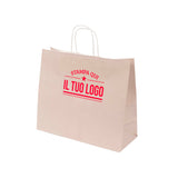 Shopper Natural Pastello Orizzontale con cordino