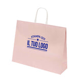 Shopper Natural Pastello Orizzontale con cordino