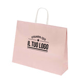 Shopper Natural Pastello Orizzontale con cordino
