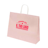 Shopper Natural Pastello Orizzontale con cordino