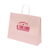 Shopper Natural Pastello Orizzontale con cordino