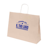 Shopper Natural Pastello Orizzontale con cordino