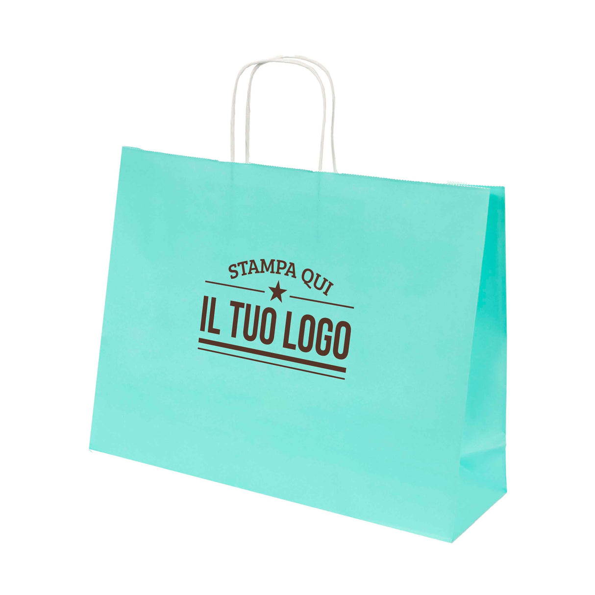 Shopper Natural Pastello Orizzontale con cordino