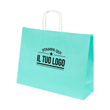 Shopper Natural Pastello Orizzontale con cordino