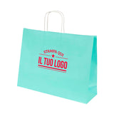 Shopper Natural Pastello Orizzontale con cordino