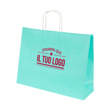 Shopper Natural Pastello Orizzontale con cordino
