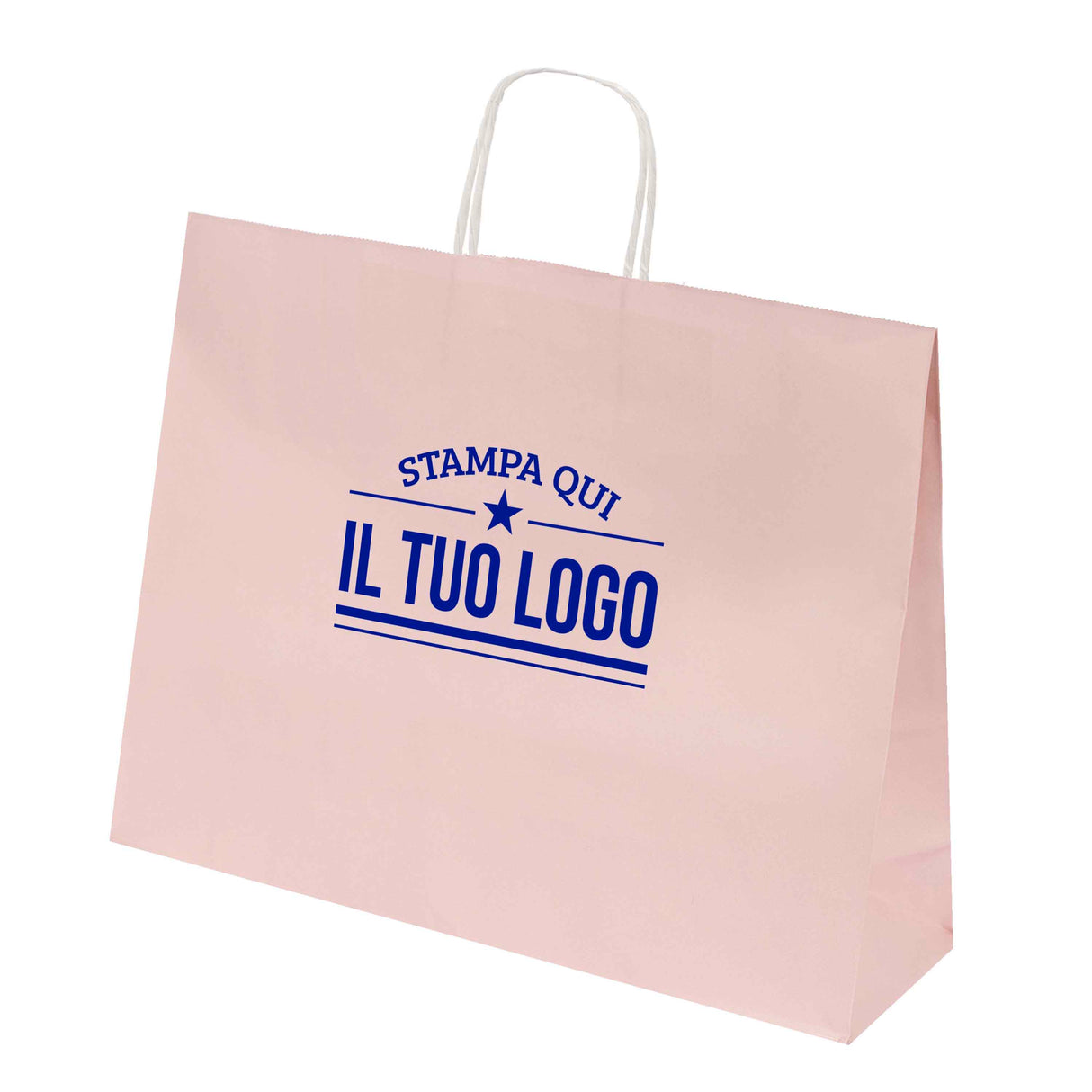 Shopper Natural Pastello Orizzontale con cordino