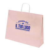 Shopper Natural Pastello Orizzontale con cordino