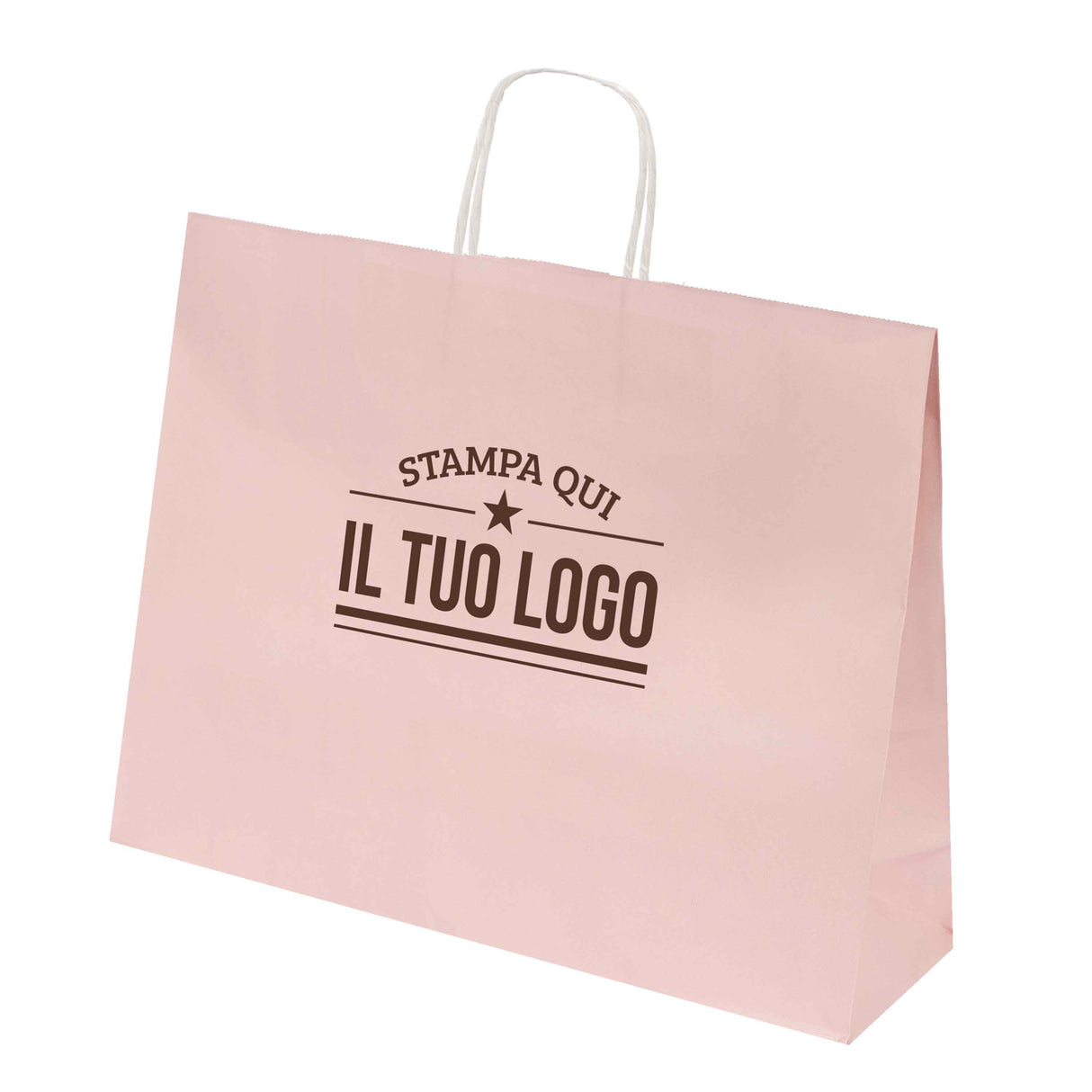 Shopper Natural Pastello Orizzontale con cordino