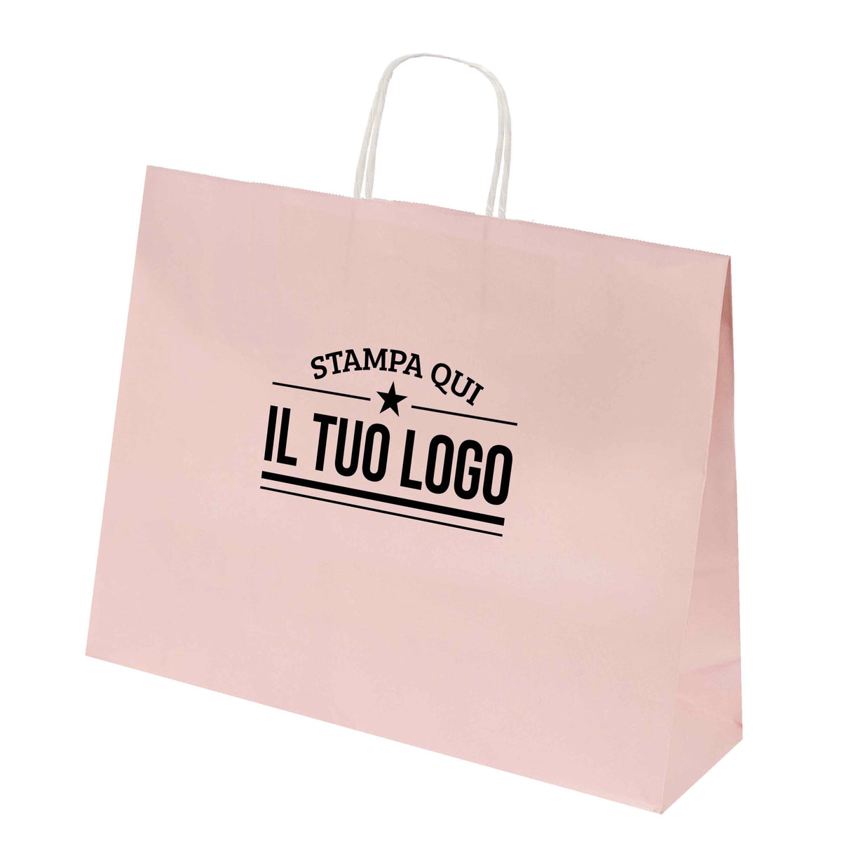 Shopper Natural Pastello Orizzontale con cordino