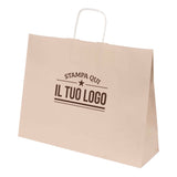 Shopper Natural Pastello Orizzontale con cordino