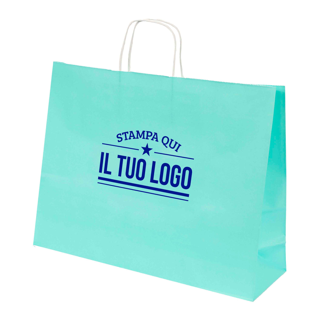 Shopper Natural Pastello Orizzontale con cordino