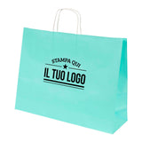Shopper Natural Pastello Orizzontale con cordino
