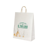 Shopper Winter con cordino oro Personalizzabile