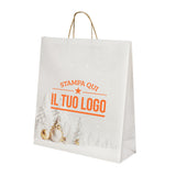 Shopper Winter con cordino oro Personalizzabile