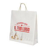 Shopper Winter con cordino oro Personalizzabile