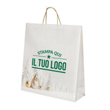 Shopper Winter con cordino oro Personalizzabile