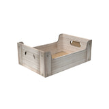 Cesto Regalo Cassetta in Cartone Stampa Wood