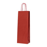 Sac cadeau pour bouteilles en papier Sealing coloré Cordonnet