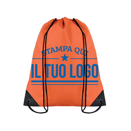 Sacca Zaino Personalizzabile, Poliestere 190 t
