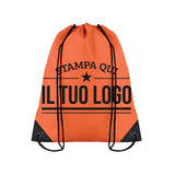 Sacca Zaino Personalizzabile, Poliestere 190 t