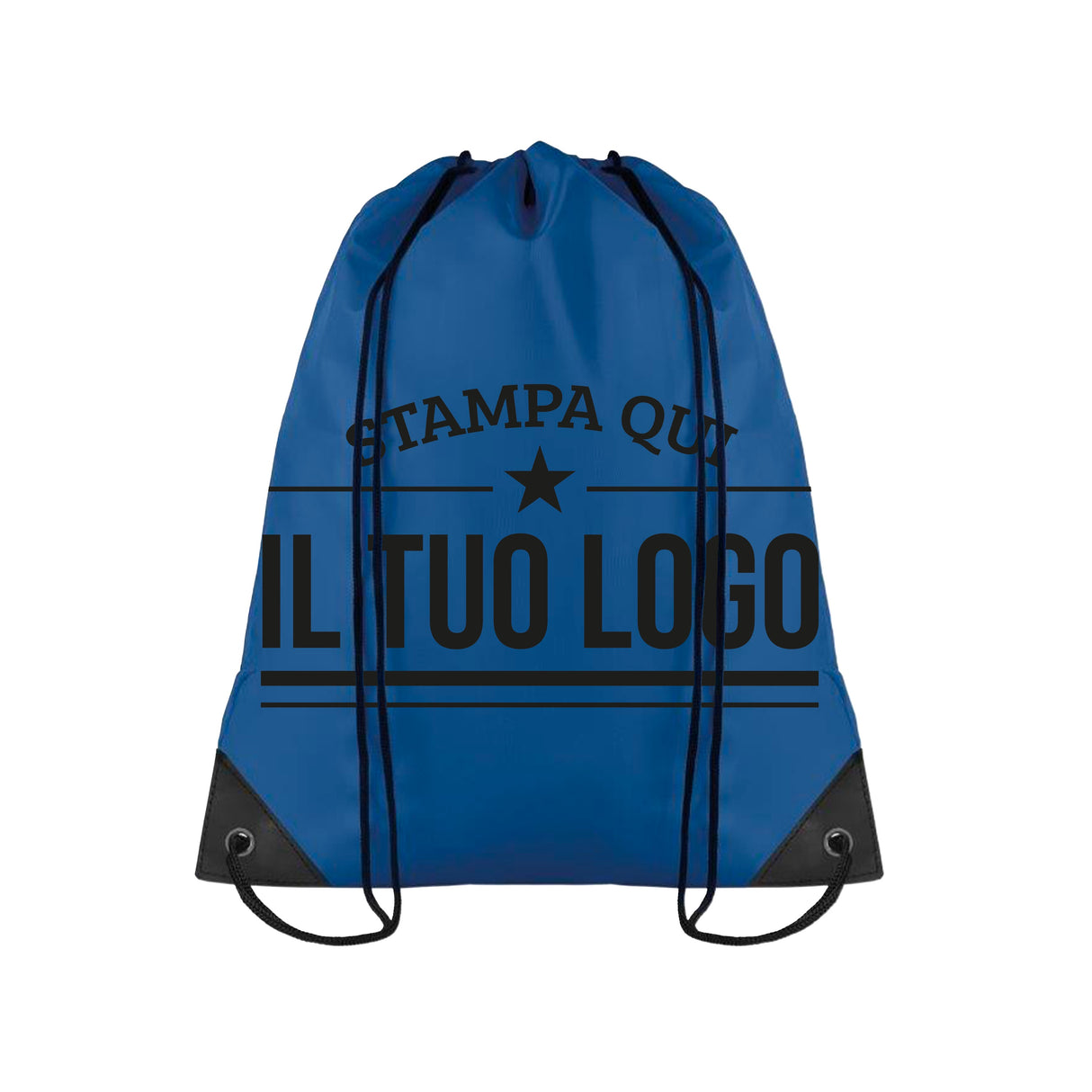 Sacca Zaino Personalizzabile, Poliestere 190 t