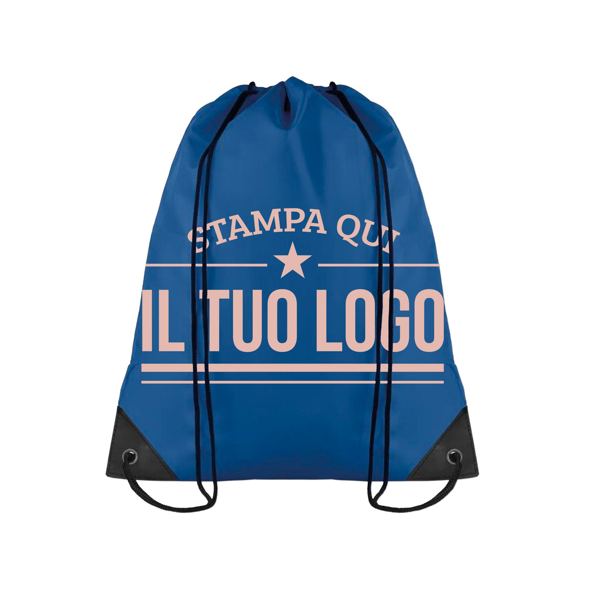 Sacca Zaino Personalizzabile, Poliestere 190 t