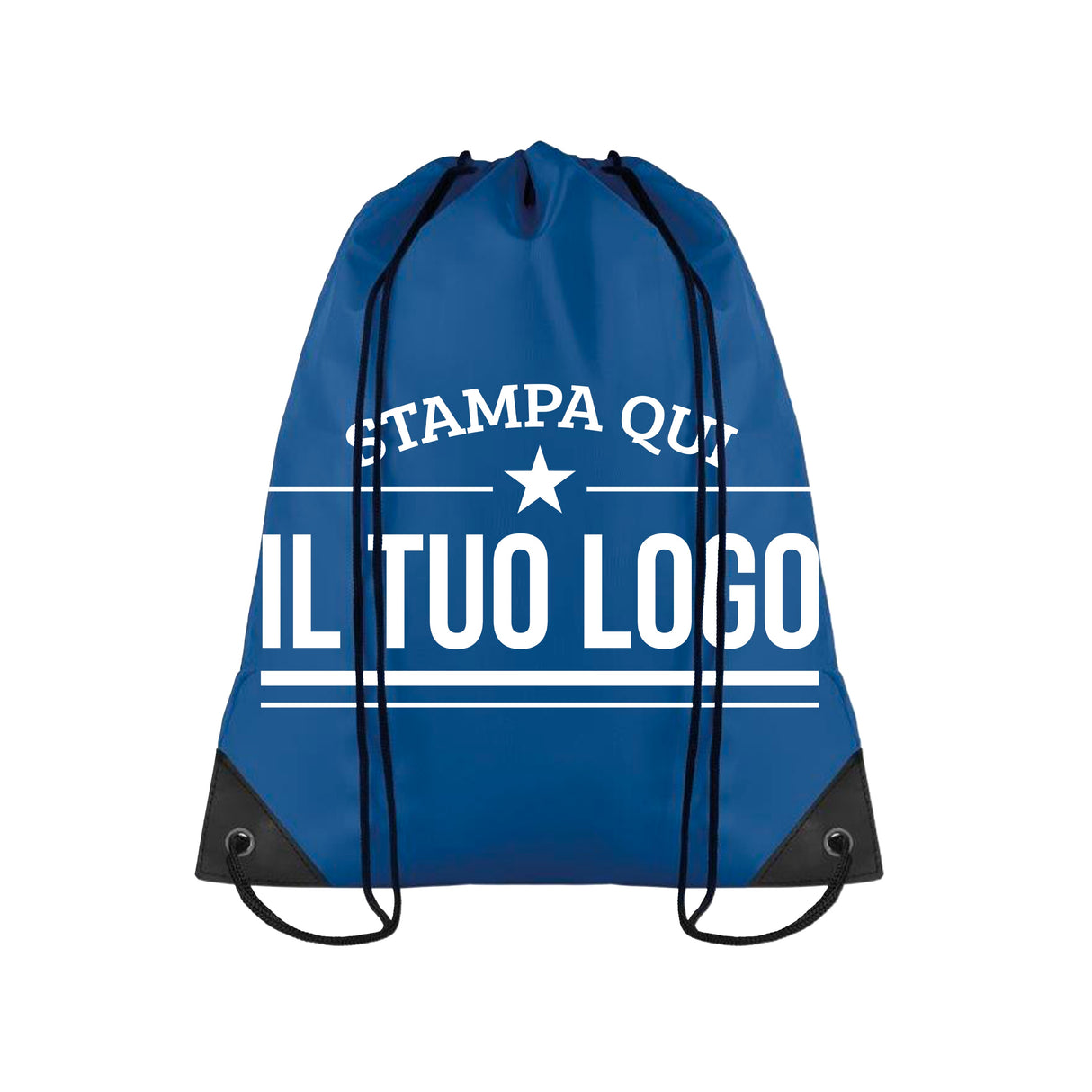 Sacca Zaino Personalizzabile, Poliestere 190 t