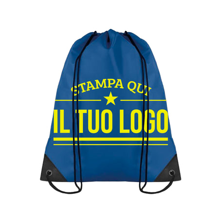 Sacca Zaino Personalizzabile, Poliestere 190 t