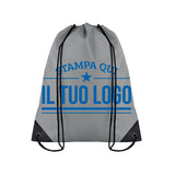 Sacca Zaino Personalizzabile, Poliestere 190 t