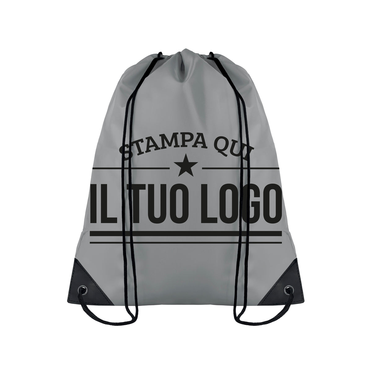 Sacca Zaino Personalizzabile, Poliestere 190 t