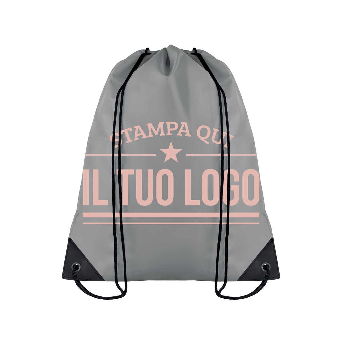 Sacca Zaino Personalizzabile, Poliestere 190 t