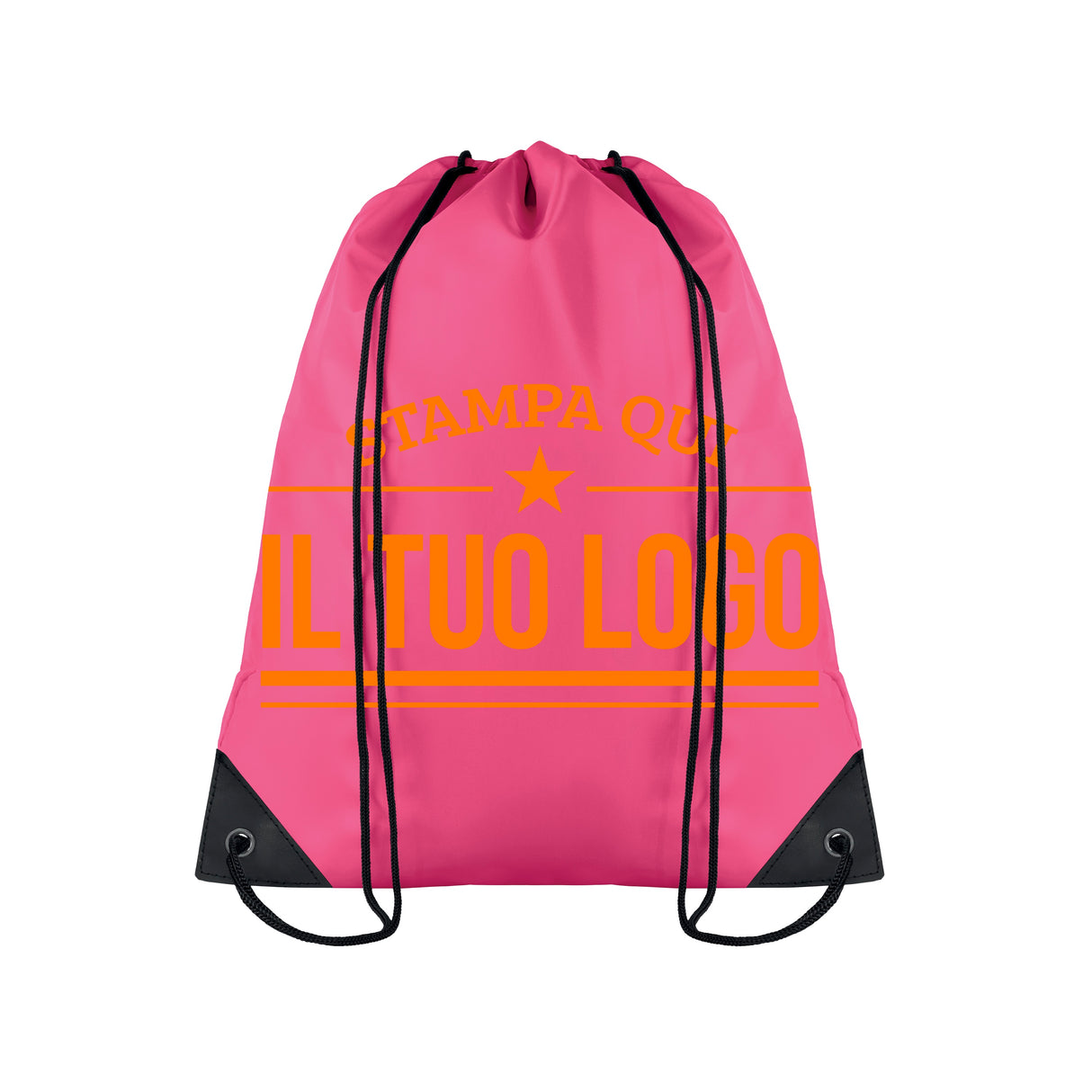 Sacca Zaino Personalizzabile, Poliestere 190 t