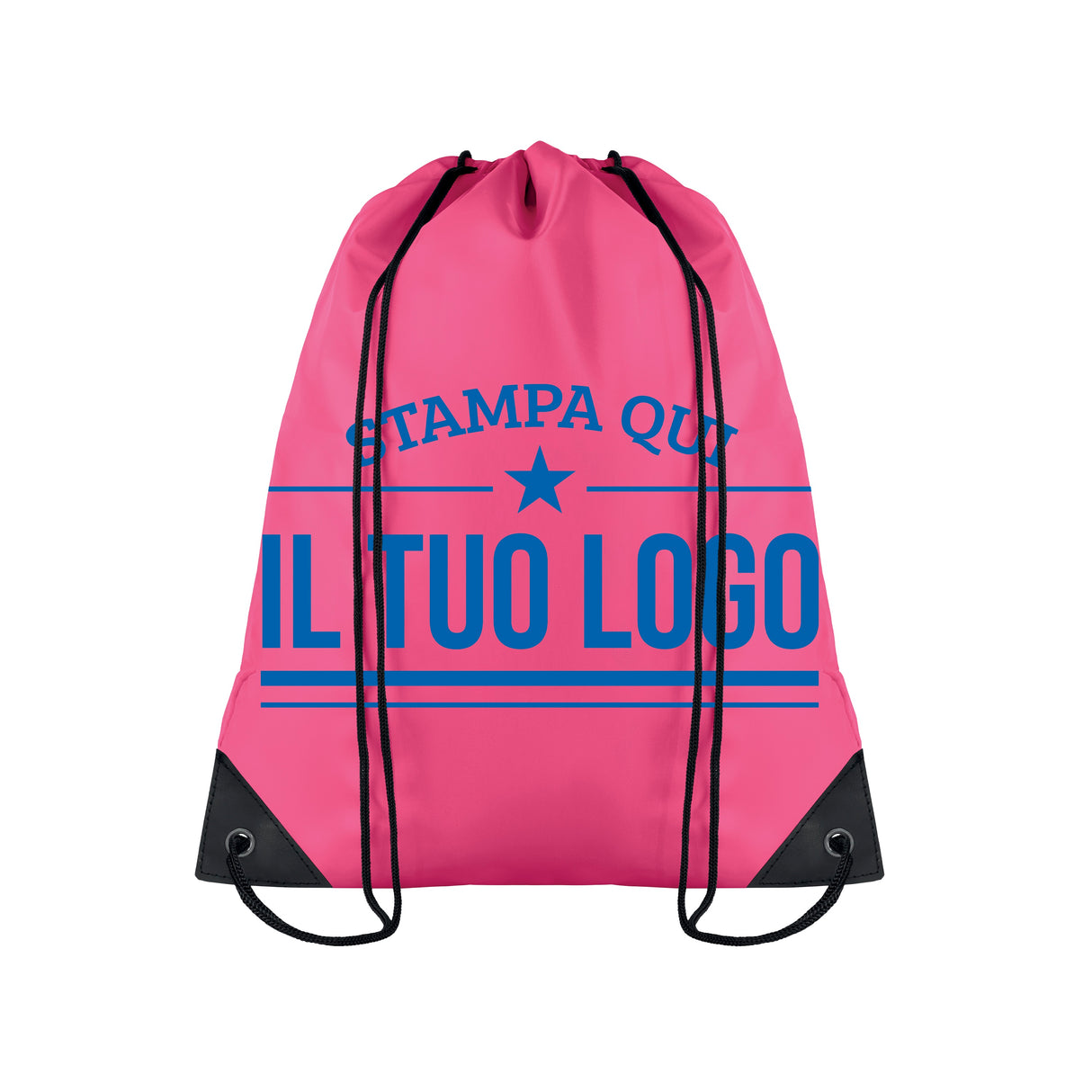 Sacca Zaino Personalizzabile, Poliestere 190 t
