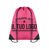 Sacca Zaino Personalizzabile, Poliestere 190 t