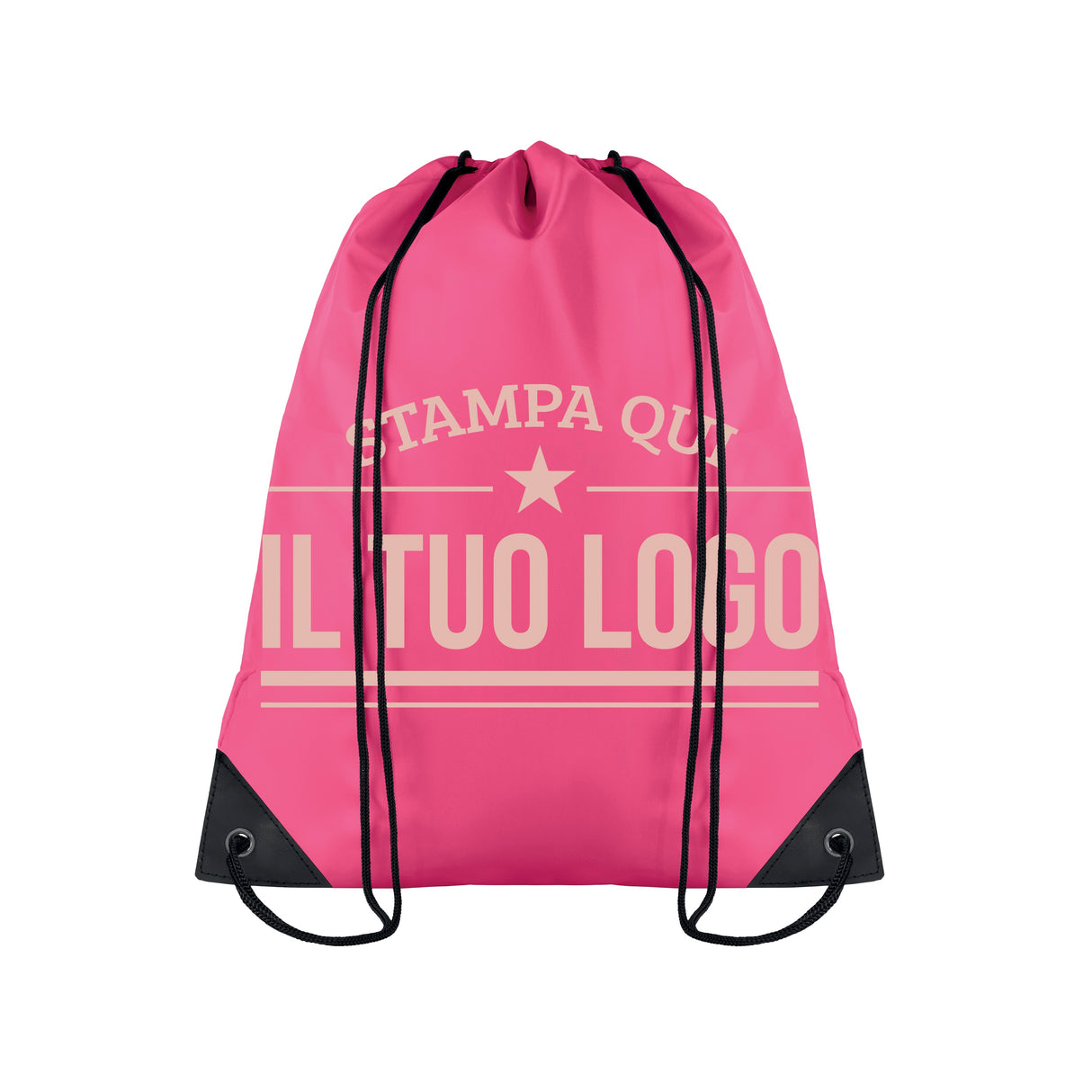 Sacca Zaino Personalizzabile, Poliestere 190 t