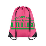 Sacca Zaino Personalizzabile, Poliestere 190 t