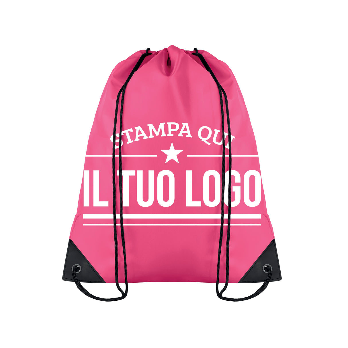 Sacca Zaino Personalizzabile, Poliestere 190 t