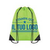 Sacca Zaino Personalizzabile, Poliestere 190 t