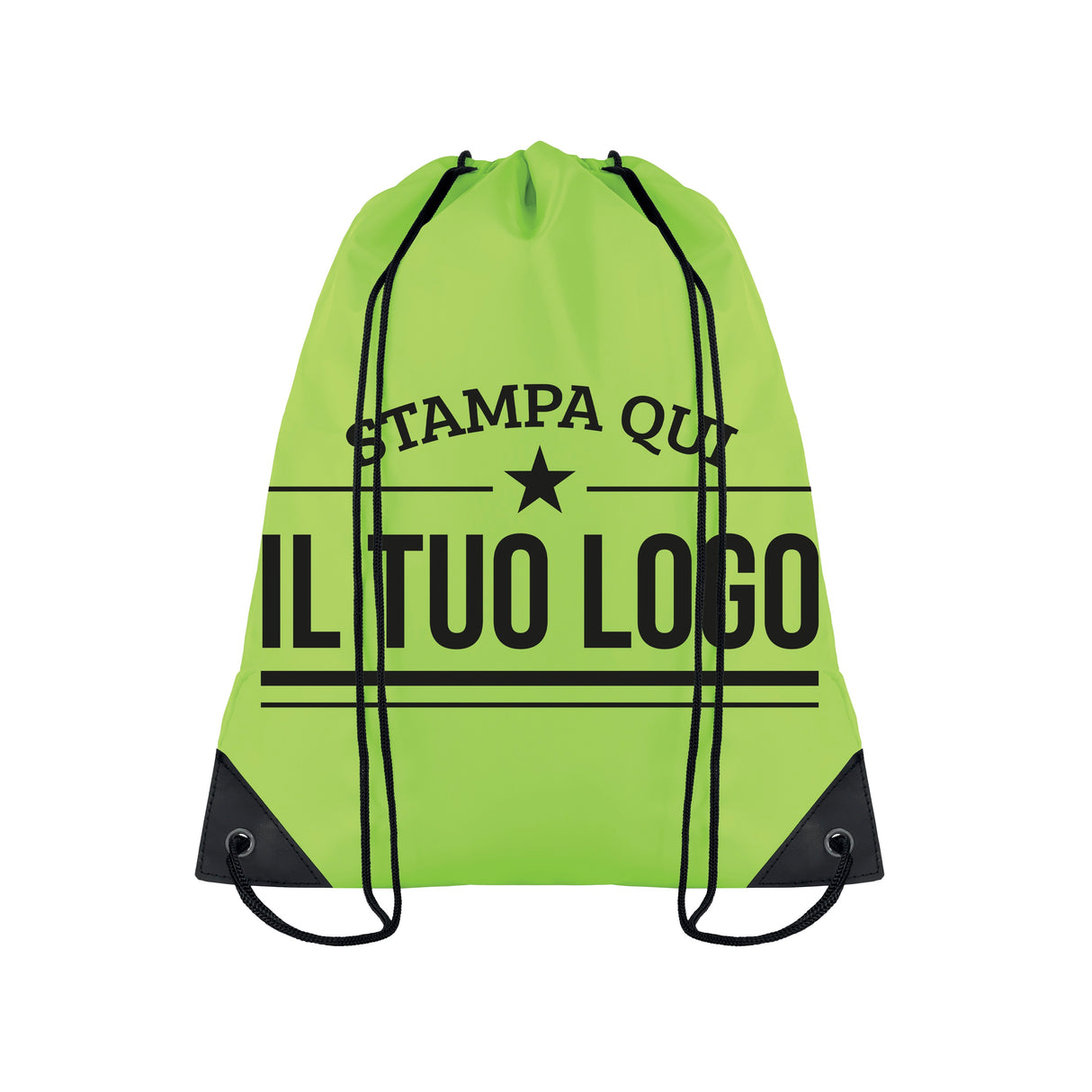 Sacca Zaino Personalizzabile, Poliestere 190 t