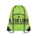 Sacca Zaino Personalizzabile, Poliestere 190 t