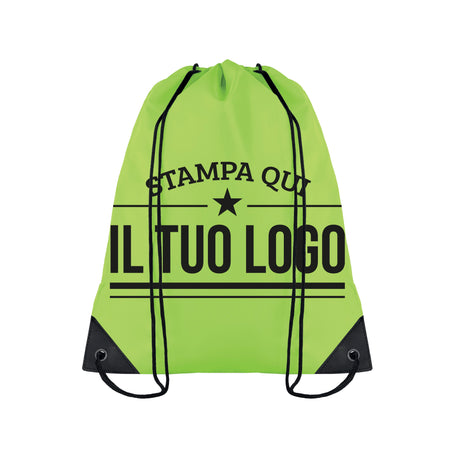 Sacca Zaino Personalizzabile, Poliestere 190 t