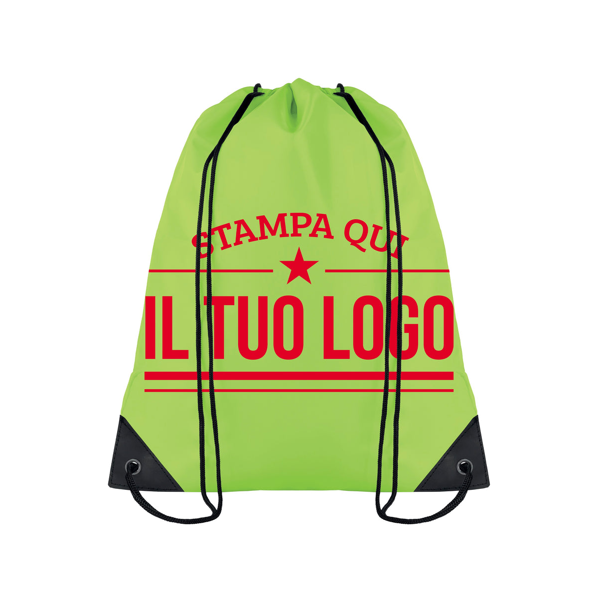 Sacca Zaino Personalizzabile, Poliestere 190 t