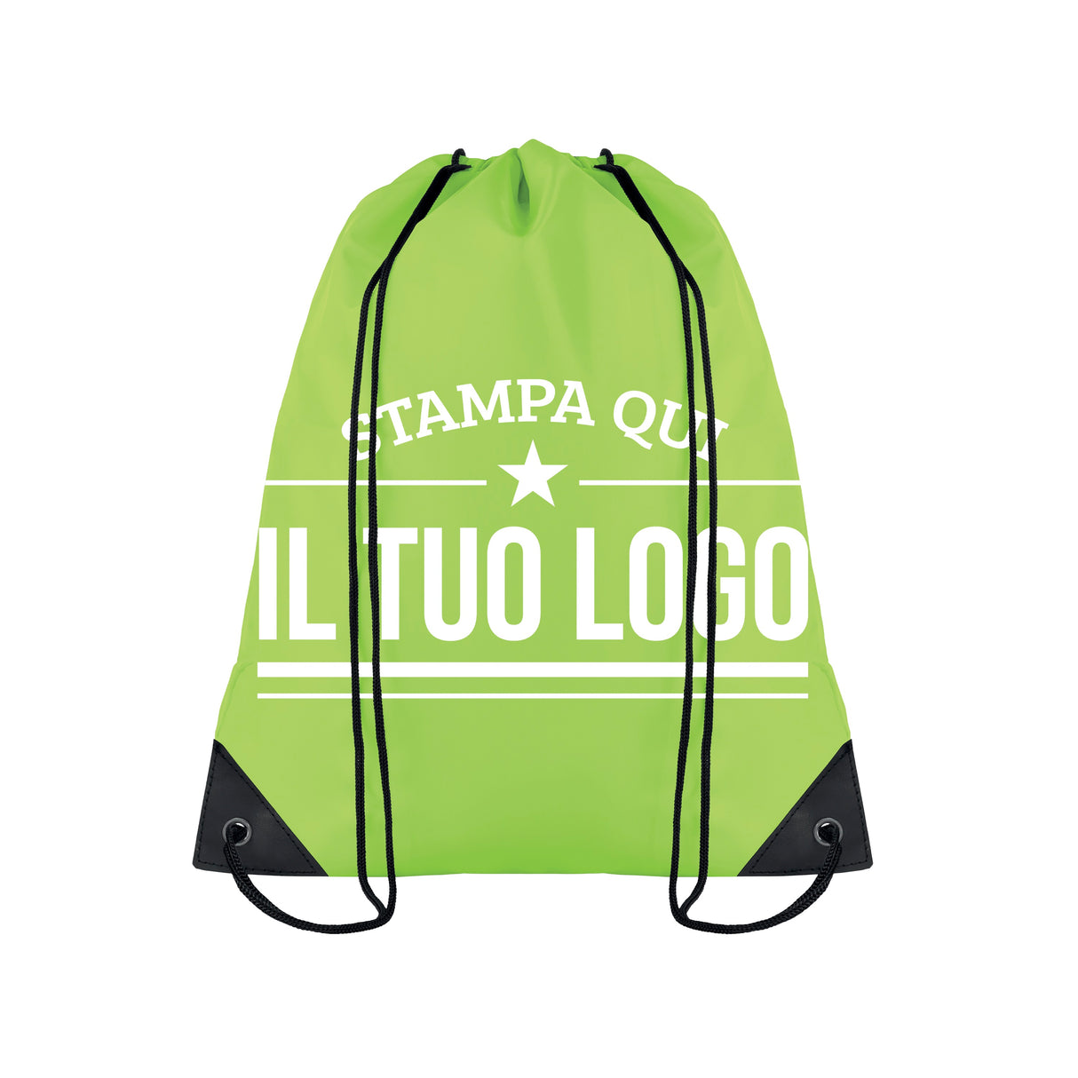 Sacca Zaino Personalizzabile, Poliestere 190 t