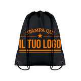 Sacca Zaino Personalizzabile, Poliestere 190 t