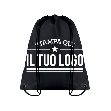 Sacca Zaino Personalizzabile, Poliestere 190 t