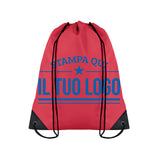 Sacca Zaino Personalizzabile, Poliestere 190 t