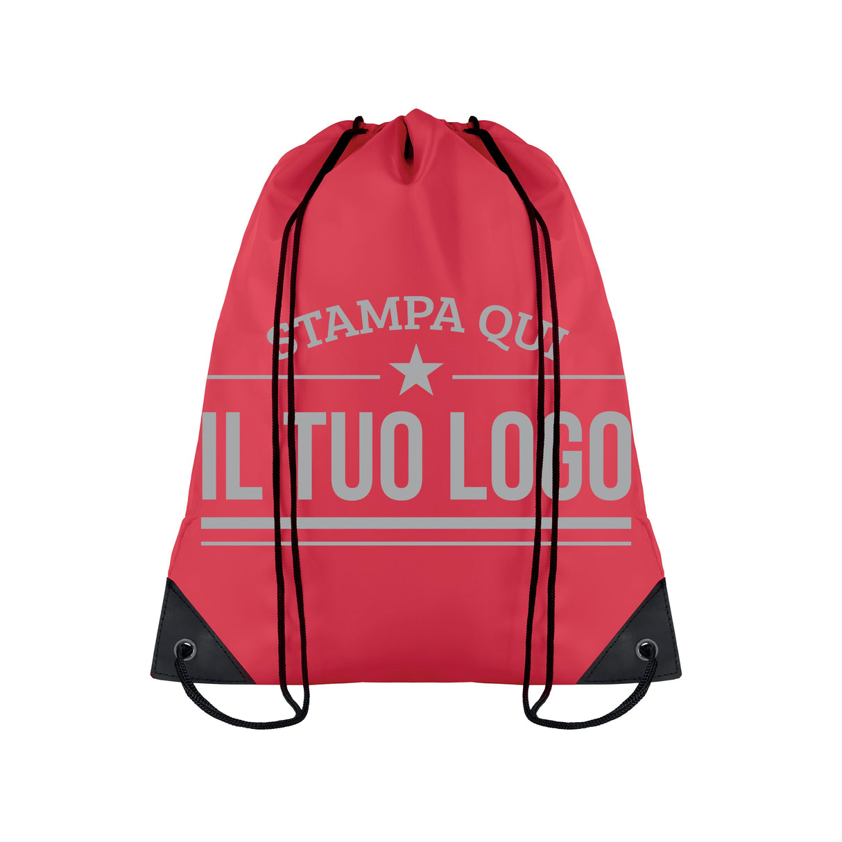 Sacca Zaino Personalizzabile, Poliestere 190 t