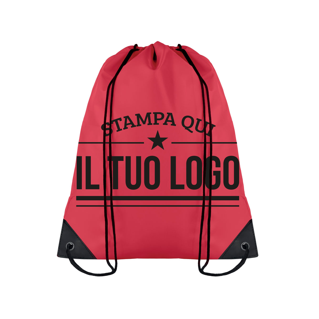 Sacca Zaino Personalizzabile, Poliestere 190 t