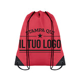 Sacca Zaino Personalizzabile, Poliestere 190 t